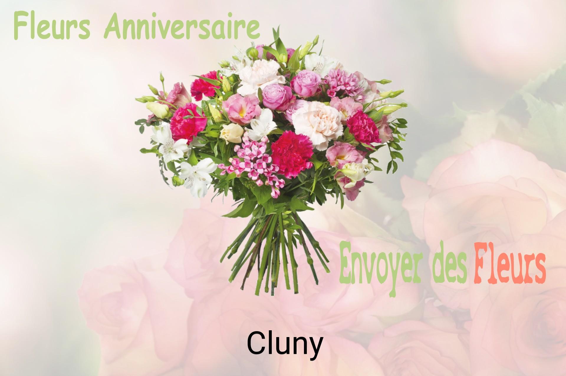 Bouquet de fleurs d’anniversaire livré à Cluny